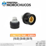 CONECTOR PANEL HEMBRA (10-25) (35-50) (50-70)