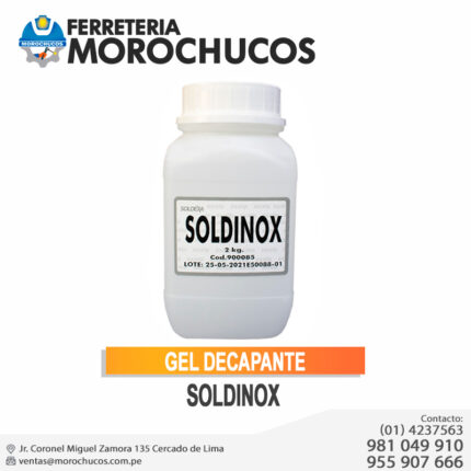 GEL DECAPANTE SOLDINOX
