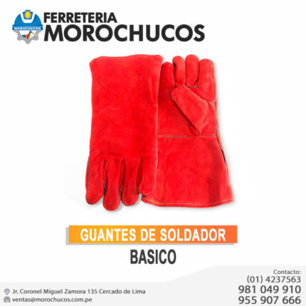 GUANTES DE SOLDADOR BASICO
