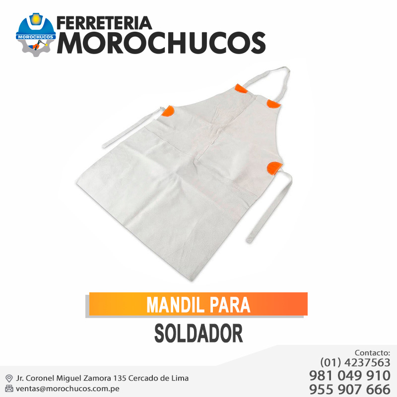 MANDIL PARA SOLDADOR MANDIL PARA SOLDADOR