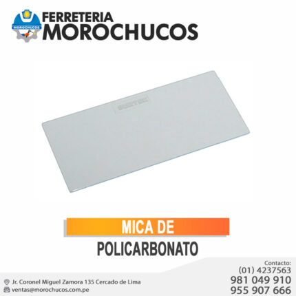 MICA DE POLICARBONATO