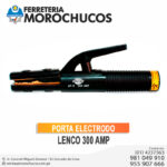 PORTA ELECTRODO LENCO 300 AMP