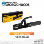 PORTA ELECTRODO PRETUL 500 AMP