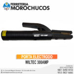 PORTA ELECTRODO WILTEC 300AMP