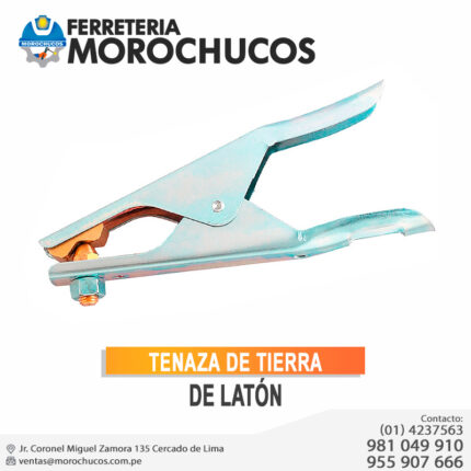 TENAZA DE TIERRA DE LATÓN