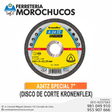A24TZ Special 7″ (Disco de Corte Kronenflex)