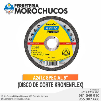 A24TZ Special 9″ (Disco de Corte Kronenflex)