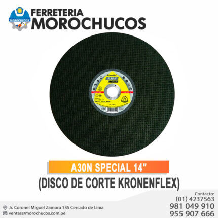 A30N Special 14″ (Disco de Corte Kronenflex)