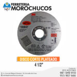 DISCO CORTE PLATEADO 4 1/2″