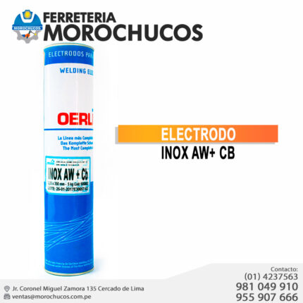 ELECTRODO INOX AW+ CB