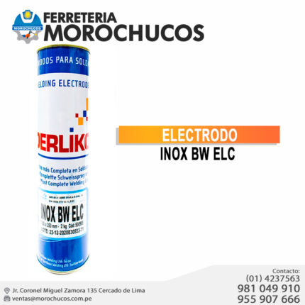 ELECTRODO INOX BW ELC
