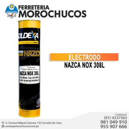 ELECTRODO NAZCA NOX 308L