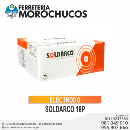 ELECTRODO SOLDARCO 18P