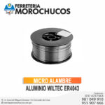 MICRO ALAMBRE ALUMINIO WILTEC ER4043