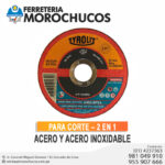 PARA CORTE – 2 EN 1, ACERO Y ACERO INOXIDABLE