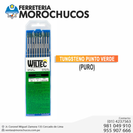 TUNGSTENO PUNTO VERDE (PURO)
