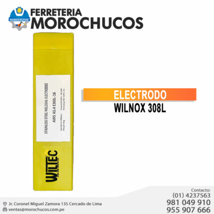 ELECTRODO WILNOX 308L