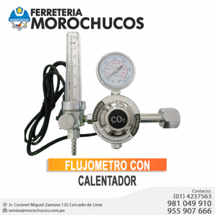 FLUJOMETRO CON CALENTADOR