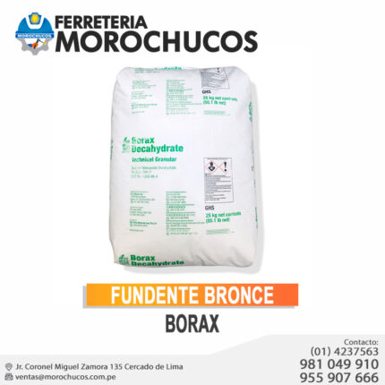 FUNDENTE BRONCE BORAX