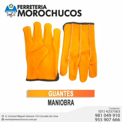 GUANTES MANIOBRA