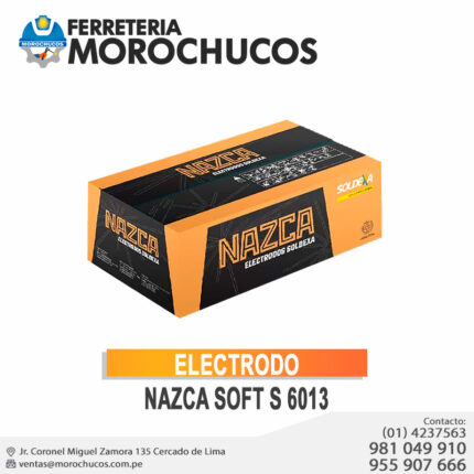 ELECTRODO NAZCA SOFT S 6013